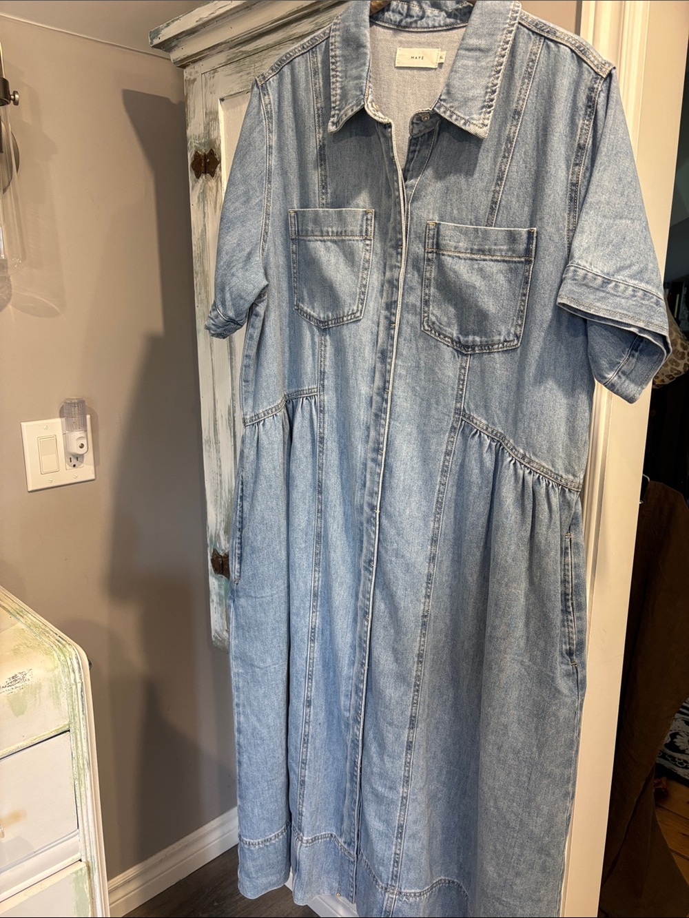 Maye denim dress